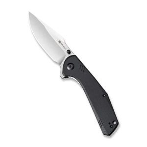 Sencut Knife Actium Purple G10, Black Stonewashed D2 (SA02D)